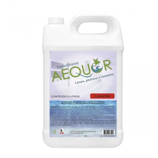 Desinfetante Lavanda 5 Litros Aequor