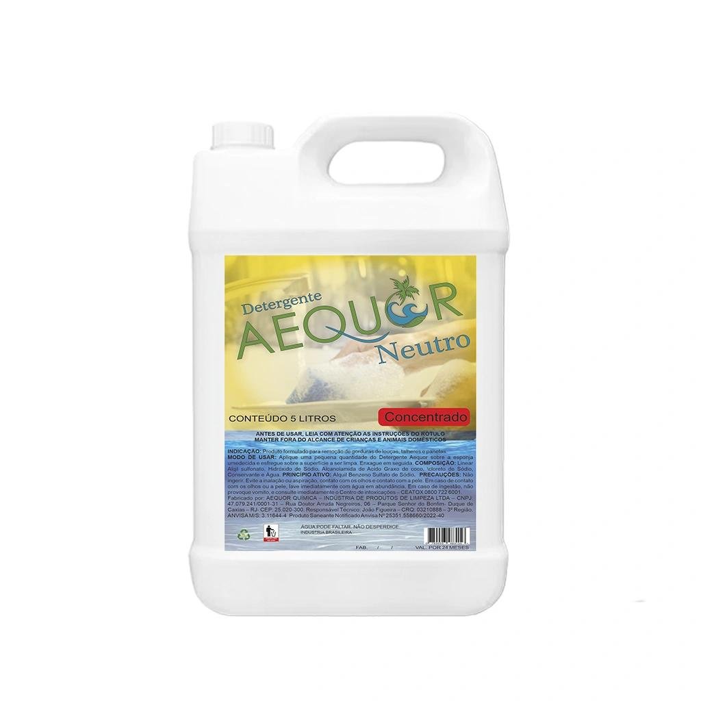 Detergente Neutro 5 Litros Aequor